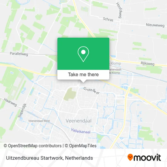 Uitzendbureau Startwork map