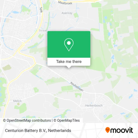 Centurion Battery B.V. map
