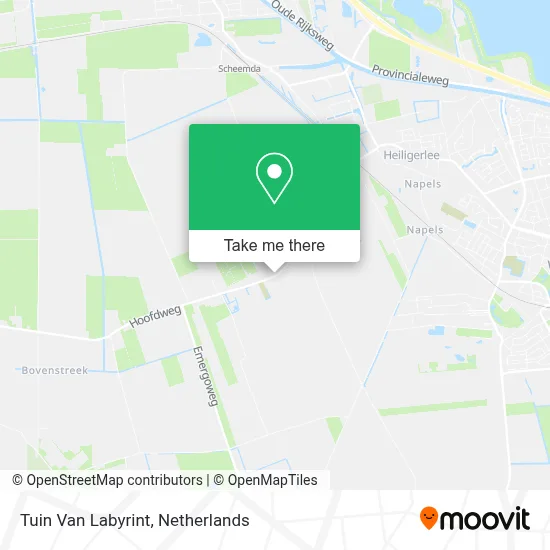 Tuin Van Labyrint map
