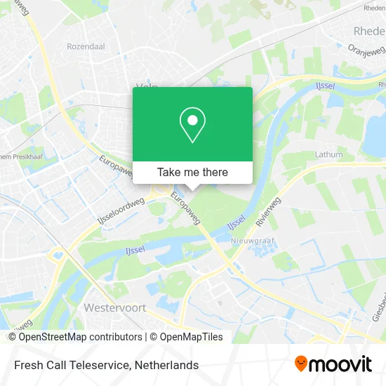 Fresh Call Teleservice map