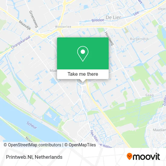 Printweb.Nl map