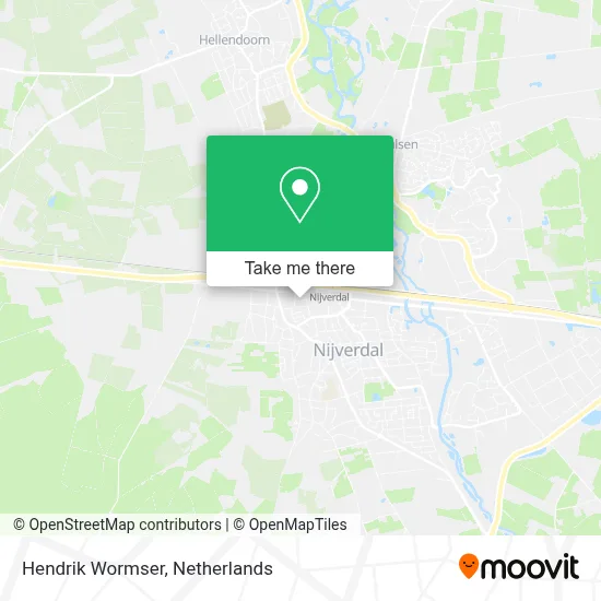 Hendrik Wormser map