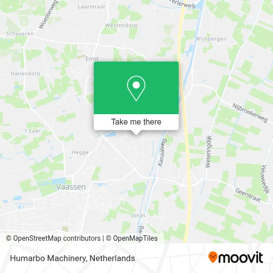 Humarbo Machinery map