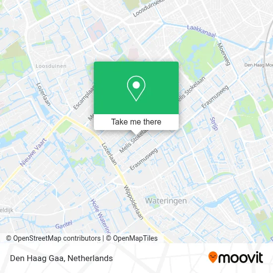Den Haag Gaa map