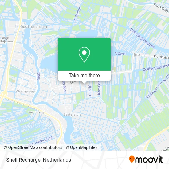 Shell Recharge map