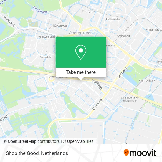 Shop the Good map