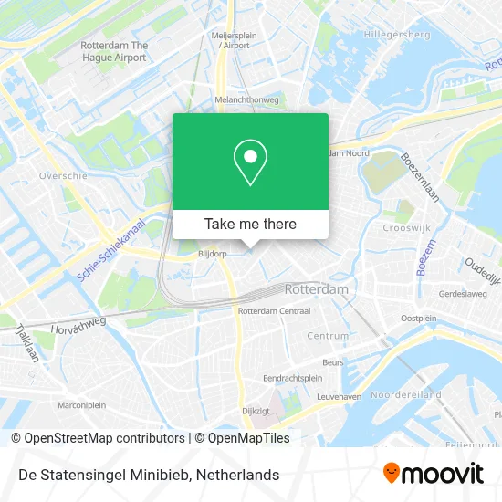 De Statensingel Minibieb map