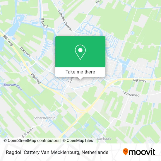 Ragdoll Cattery Van Mecklenburg map