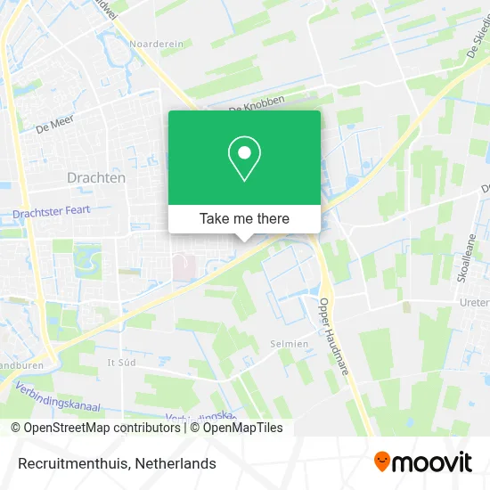 Recruitmenthuis map