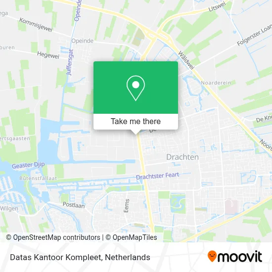 Datas Kantoor Kompleet map