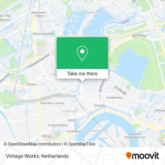 Vintage Works map