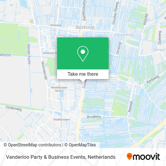 Vanderloo Party & Business Events map