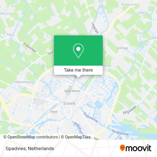 Gpadvies map