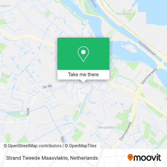 Strand Tweede Maasvlakte map