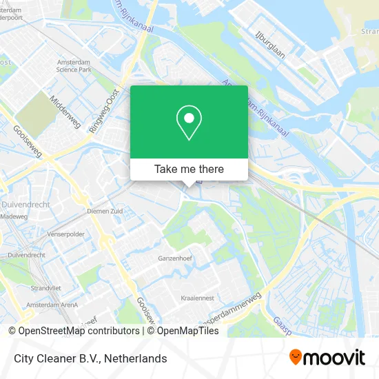 City Cleaner B.V. Karte