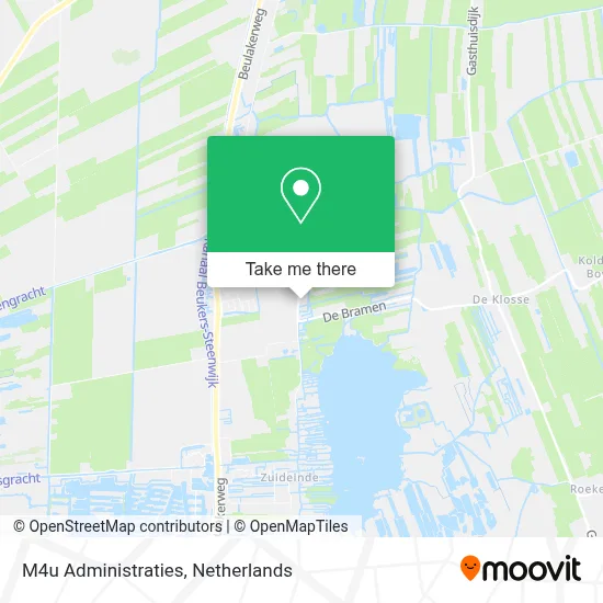 M4u Administraties map