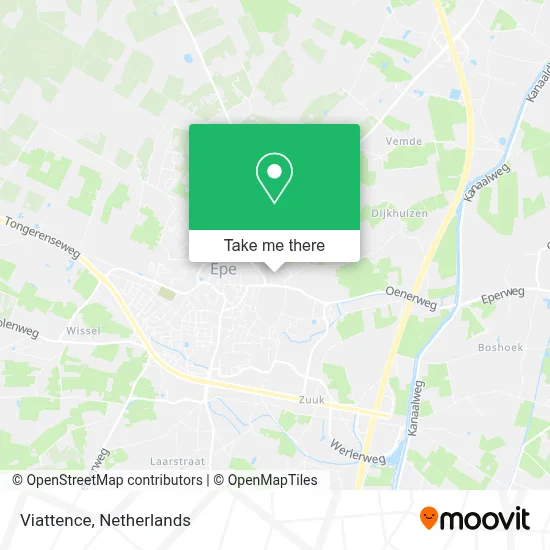 Viattence map
