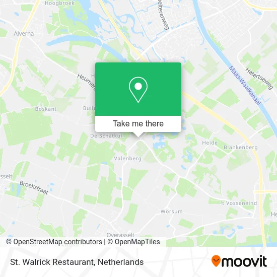 St. Walrick Restaurant map