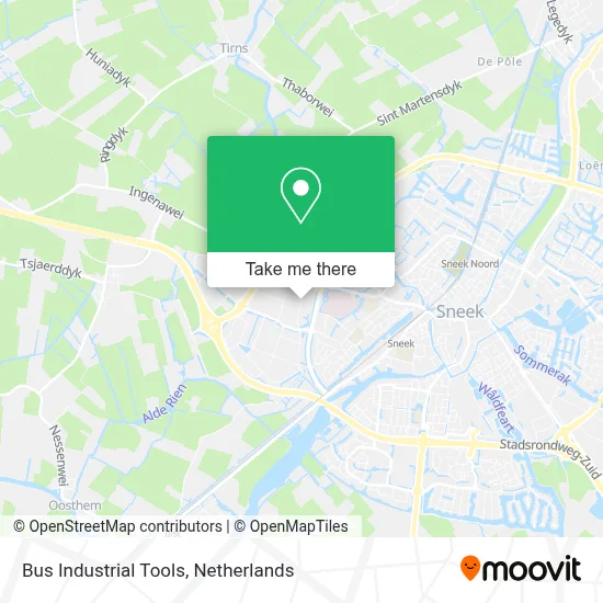Bus Industrial Tools Karte