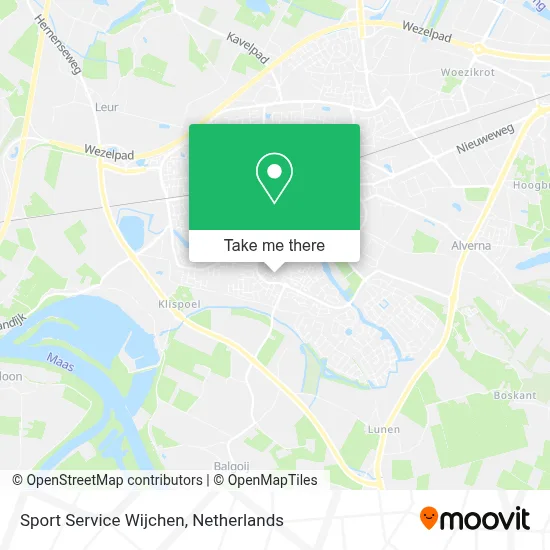 Sport Service Wijchen map