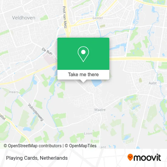 Playing Cards map