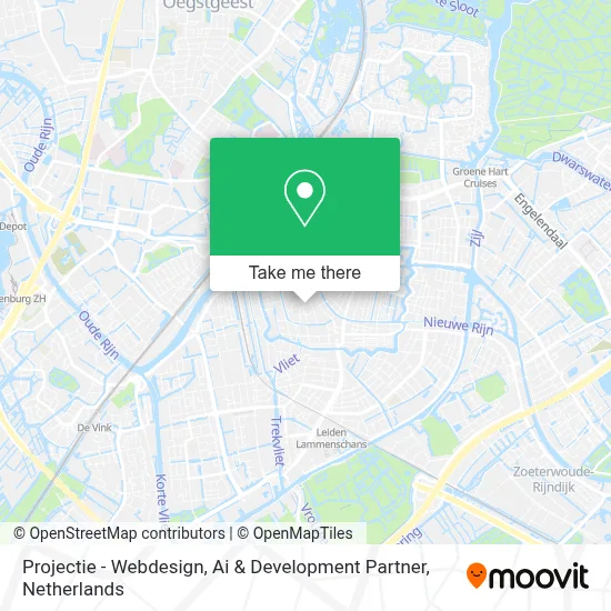 Projectie - Webdesign, Ai & Development Partner map
