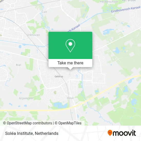 Soléa Institute map