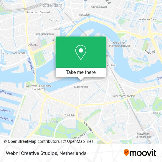 Webnl Creative Studios map