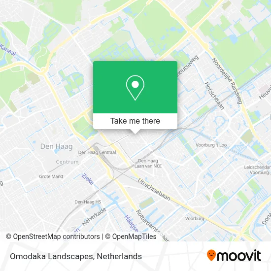 Omodaka Landscapes map