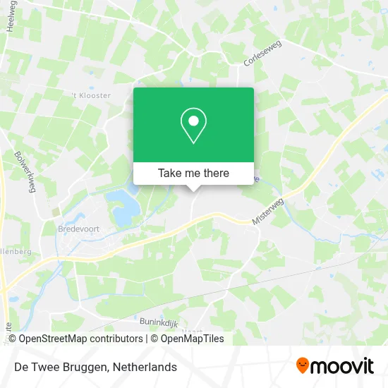 De Twee Bruggen map