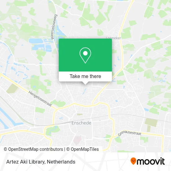 Artez Aki Library map