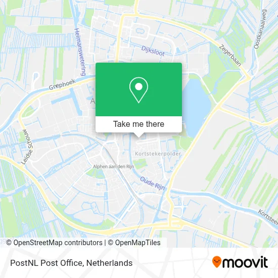 Postnl Postkantoor map
