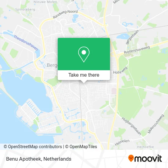 Benu Apotheek map
