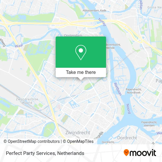 Perfect Party Services map