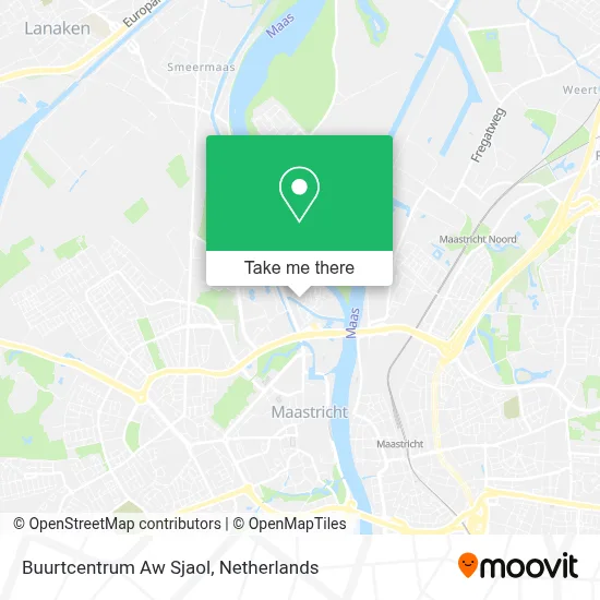 Buurtcentrum Aw Sjaol Karte