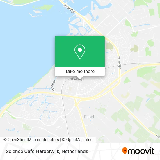 Science Cafe Harderwijk map
