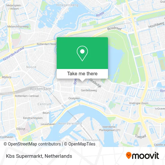 Kbs Supermarkt map