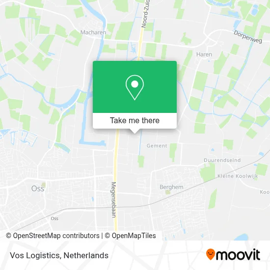 Vos Logistics map