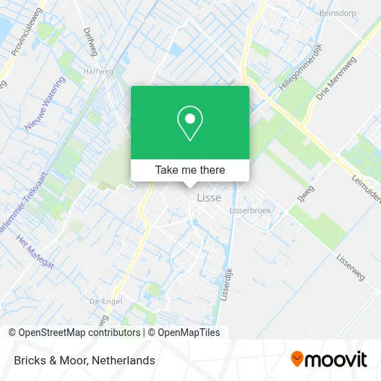 Bricks & Moor map