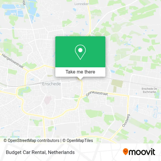 Budget Autoverhuur Karte
