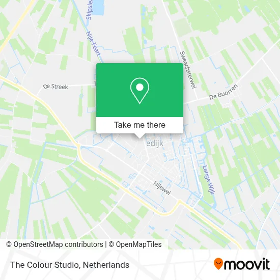 The Colour Studio map