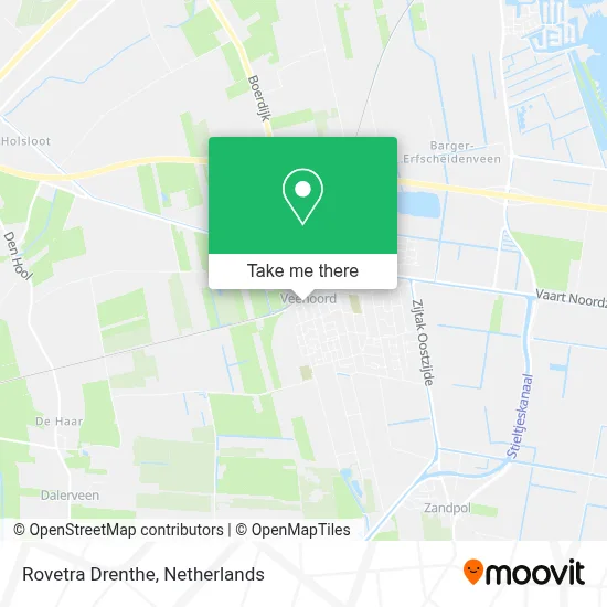 Rovetra Drenthe map