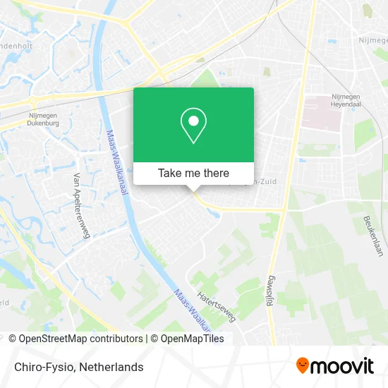Chiro-Fysio map