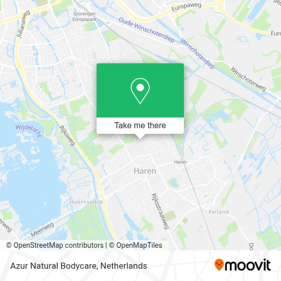 Azur Natural Bodycare map