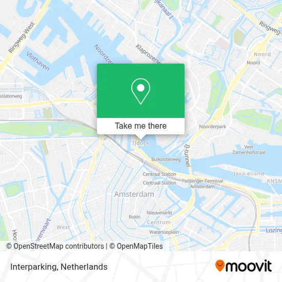 Interparking map