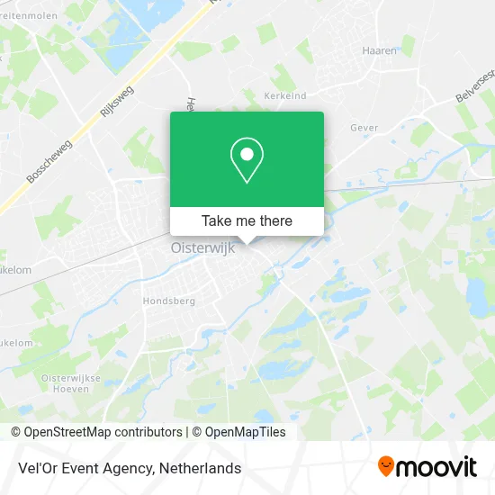 Vel'Or Event Agency map
