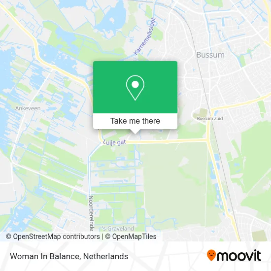 Woman In Balance map