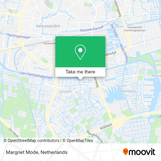Margriet Mode map