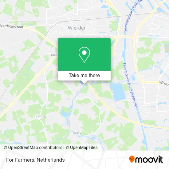 For Farmers map