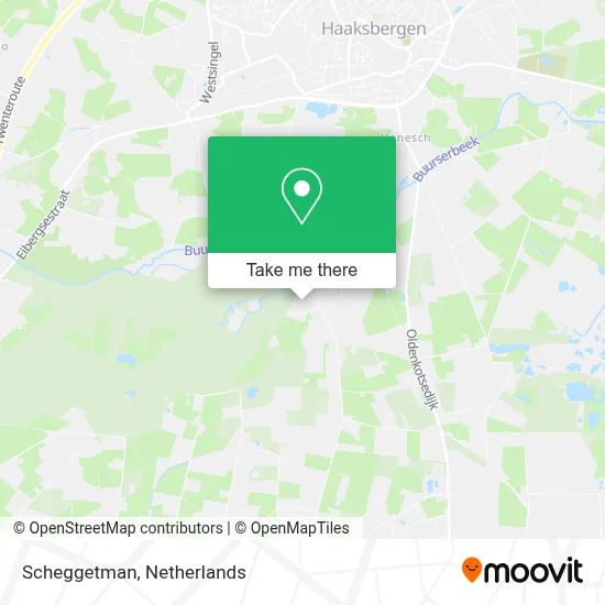 Scheggetman Karte